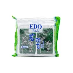 EDO Seaweed & Squid Inchiostro Condito Seaweed Snack Pack 20g