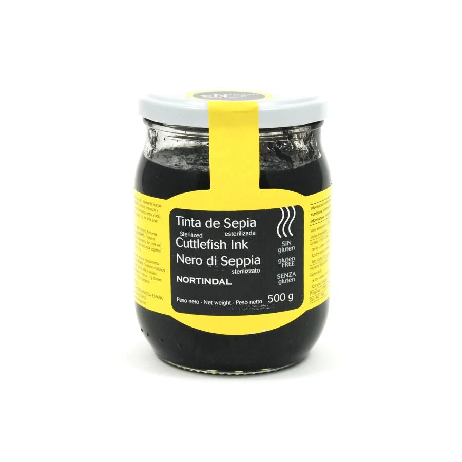 Nortindal Squid Ink Jar (Cuttlefish Ink) Seaweed & Squid Ink 5 Nortindal Squid Ink Jar (Cuttlefish Ink) Seaweed & Squid Ink - immagine 3