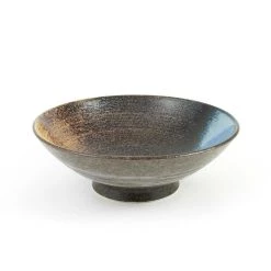 Kiji Stoneware & Ceramics Kiji Stoneware & Ceramica Blue-Black Glaza Bowl
