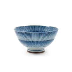 Kiji Stoneware & Ceramics Kiji Stoneware & Ceramica Suisai Blue & White Rice Bowl