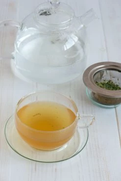 Trendglas Glass Teacup & Saucer 400ml -Negozio al dettaglio stagionatura trendglas teacup stainless steel strainer portrait 89232653 a7dc 4db5 ab76 bf780edd145f