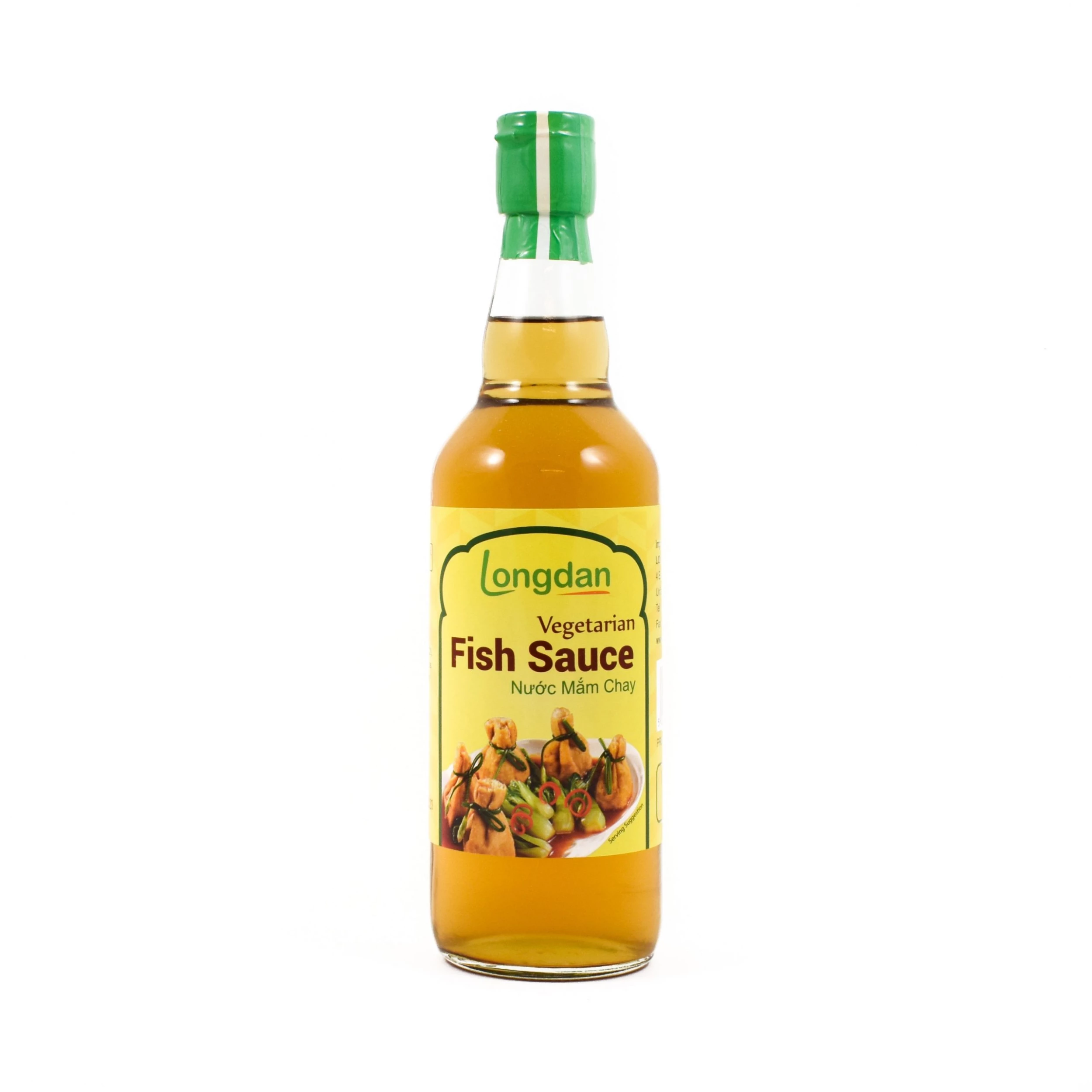 Salsa Di Pesce Vegetariana Longdan - Nuoc Mam Chay 500ml Ingredienti 3 Salsa Di Pesce Vegetariana Longdan - Nuoc Mam Chay 500ml Ingredienti