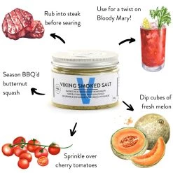 Sous Chef Viking Smoked Salt 100g -Negozio al dettaglio stagionatura vikingsalt